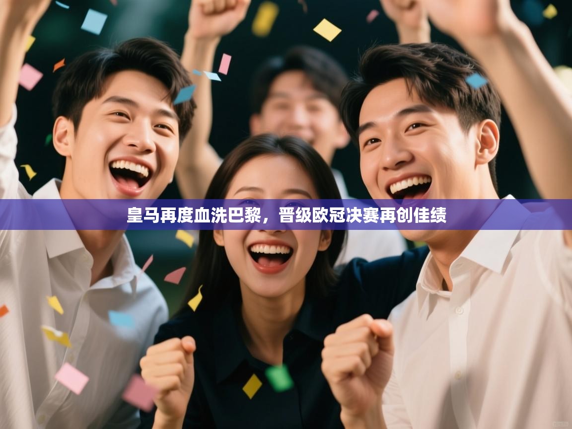 皇马再度血洗巴黎，晋级欧冠决赛再创佳绩